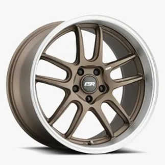 ESR APX8 19.0x9.5 ET35 5x120.6  / 72.56 (Custom Drill) - Matte Bronze - Machined Lip